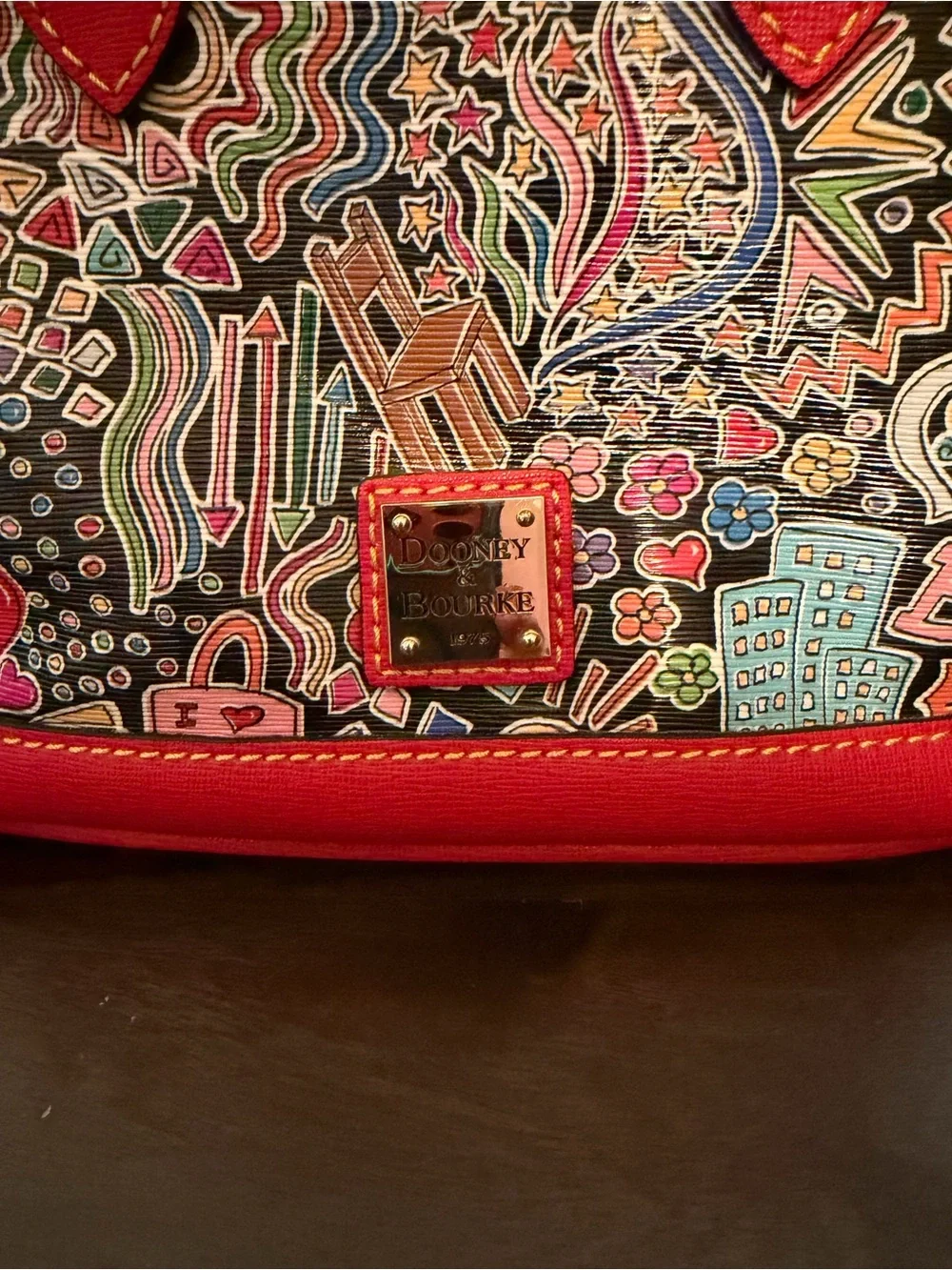 Rare vintage Dooney & Bourke whimsy Bitsy bag nwot - Picture 2 of 12